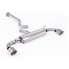 Milltek Sport výfukový systém OPF/GPF Back 3" / 76mm bez rezonátoru (hlasitější) pro Toyota Yaris Gen2 GR/GR Circuit Pack 1.6T (s OPF/GPF) 2025-, typ koncovek: GT-115 titanové Milltek Sport výfukový systém OPF/GPF Back 3" / 76mm bez rezonátoru (hlasitější) pro Toyota Yaris Gen2 GR/GR Circuit Pack 1.6T (s OPF/GPF) 2025-, typ koncovek: GT-115 titanové