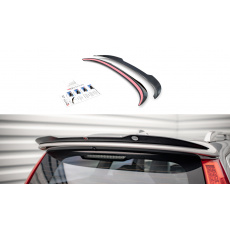 Maxton Design prodloužení spoileru ver.2 pro Volvo V70 Mk3, černý lesklý plast ABS
