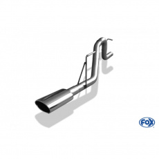 Fox Sportauspuff koncový díl s koncovkou 140x90 Typ 32 pro Dodge Nitro s motorem 2.8 D, 3.7, 4.0