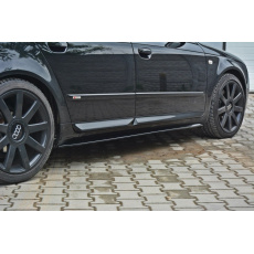 Maxton Design difuzory pod boční prahy pro Audi S4 B6, B7, černý lesklý plast ABS Maxton Design difuzory pod boční prahy pro Audi S4 B6, B7, černý lesklý plast ABS
