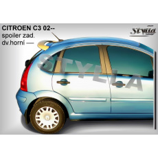 Stylla spoiler zadních dveří Citroen C3 (2002 - 2009) - horní