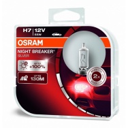 Autožárovky H7 12V 55W OSRAM NIGHT BREAKER SILVER, o 100% více světla