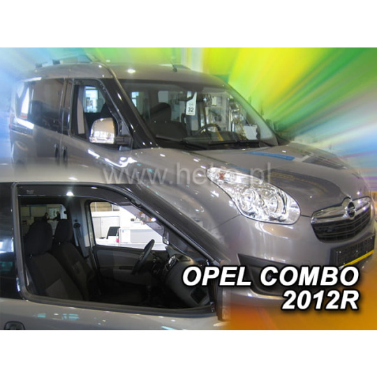 HEKO ofuky oken Opel Combo D 2dv (2011-2018) přední