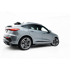 Maxton Design difuzory pod boční prahy pro Audi SQ5 Mk3, černý lesklý plast ABS, Sportback / SUV