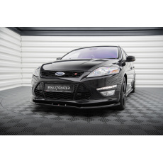 Maxton Design spoiler pod přední nárazník pro Ford Mondeo ST-Line Mk4 Facelift, černý lesklý plast ABS, Combi