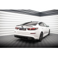 Maxton Design boční difuzory pod zadní nárazník ver.1 pro Kia Optima Mk4 Facelift, černý lesklý plast ABS