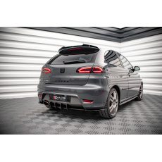 Maxton Design "Street Pro" difuzor zadního nárazníku pro Seat Ibiza Cupra Mk3, plast ABS bez povrchové úpravy, s černou a červenou linkou Maxton Design "Street Pro" difuzor zadního nárazníku pro Seat Ibiza Cupra Mk3, plast ABS bez povrchové úpravy, s černou a červenou linkou