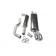 Milltek Sport výfukový systém cat-back s rezonátorem pro Volkswagen Golf Mk4 GTI 1.8T 1998-2004, 80mm GT80 dvojitá leštěná koncovka