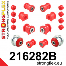 216282B: Strongflex Sada silentbloků předního zavěšení a zadního nosníku 216282B: Strongflex Sada silentbloků předního zavěšení a zadního nosníku