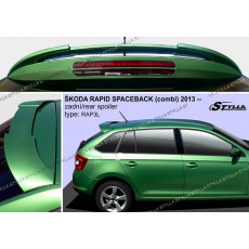 Stylla spoiler zadních dveří Škoda Rapid Spaceback