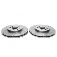 TA Technix brzdové kotouče Audi 100 (44, C3) / 100 Avant (44, C3) / Audi 200 (43, 44) / 200 Avant (44) / Quattro (85) - zadní