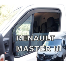 HEKO ofuky oken Renault  Master III 2dv (2010-2018) přední dlouhé