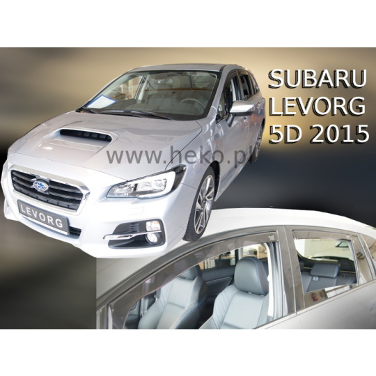 HEKO ofuky oken Subaru Levorg (od 2015) přední + zadní