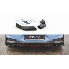 Maxton Design boční difuzory pod zadní nárazník ver.3 pro Hyundai i30 N Mk3, černý lesklý plast ABS Maxton Design boční difuzory pod zadní nárazník ver.3 pro Hyundai i30 N Mk3, černý lesklý plast ABS