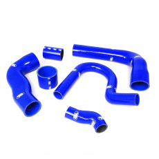 Samco Sport 6-dílná sada silikonových hadic pro vedení tlakového vzduchu pro Ford Focus RS Mk2 2009 - On 2.5l Turbo, barva: modrá