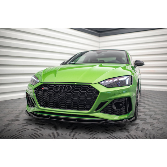 Maxton Design spoiler pod přední nárazník ver.3 pro Audi RS5 F5, černý lesklý plast ABS Maxton Design spoiler pod přední nárazník ver.3 pro Audi RS5 F5, černý lesklý plast ABS