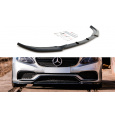 Maxton Design spoiler pod přední nárazník pro Mercedes třída E W212 FL/Sedan/E63 AMG, plast ABS bez povrchové úpravy