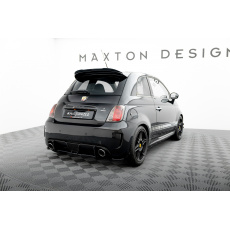 Maxton Design "Street Pro" difuzor zadního nárazníku pro Abarth 500 Mk1, plast ABS bez povrchové úpravy Maxton Design "Street Pro" difuzor zadního nárazníku pro Abarth 500 Mk1, plast ABS bez povrchové úpravy