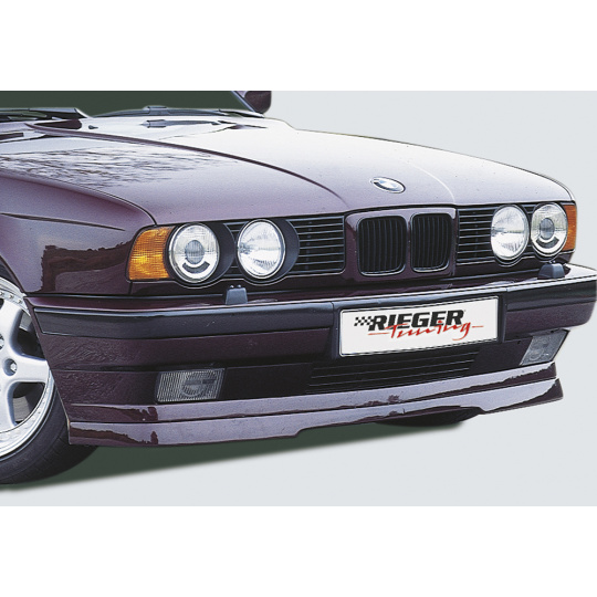 Rieger spoiler pod přední nárazník pro BMW řada 5 E34 sedan, touring, r.v. 00/88-07/96, plast ABS bez povrchové úpravy