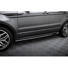 Maxton Design difuzory pod boční prahy pro Land rover Range Rover Evoque Mk1 Facelift, černý lesklý plast ABS, HSE Dynamic Maxton Design difuzory pod boční prahy pro Land rover Range Rover Evoque Mk1 Facelift, černý lesklý plast ABS, HSE Dynamic
