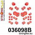 036098B: Strongflex Kompletní sada polyuretanových silentbloků pro zavěšení