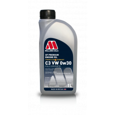 Plně syntetický olej Millers Oils XF Premium C3 VW 0w30, 1L