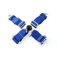 Čtyřbodové pásy GPX - modré, šířka 3"