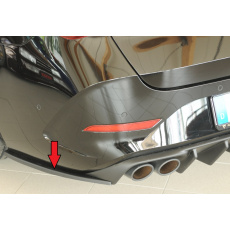 Rieger spoiler pod zadní nárazník na levé straně pro Seat Leon KL 5-dvéř. (ST/sportstourer) r.v. 09/20-, plast ABS bez povrchové úpravy