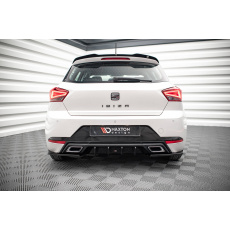 Maxton Design vložka zadního nárazníku pro Seat Ibiza Mk5, černý lesklý plast ABS Maxton Design vložka zadního nárazníku pro Seat Ibiza Mk5, černý lesklý plast ABS