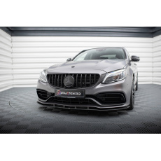 Maxton Design "Street Pro" spoiler pod přední nárazník pro Mercedes třída C W205 Facelift/63 AMG/Sedan/Estate, plast ABS bez povrchové úpravy Maxton Design "Street Pro" spoiler pod přední nárazník pro Mercedes třída C W205 Facelift/63 AMG/Sedan/Estate, plast ABS bez povrchové úpravy