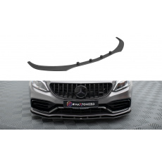 Maxton Design "Street Pro" spoiler pod přední nárazník pro Mercedes třída C W205 Facelift/63 AMG/Sedan/Estate, plast ABS bez povrchové úpravy