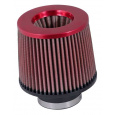 K&N univerzální Round Reverse Tapered filtr se vstupem 76 mm a výškou 127 mm, kovový vrchlík