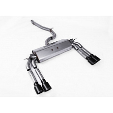 Milltek Sport výfukový systém cat-back bez rezonátoru (hlasitější) pro Audi S3 2.0 TFSI quattro Sedan/Cabrio 8V/8V.2 (bez GPF) 2013-2018, typ koncovek: oválné černé Milltek Sport výfukový systém cat-back bez rezonátoru (hlasitější) pro Audi S3 2.0 TFSI quattro Sedan/Cabrio 8V/8V.2 (bez GPF) 2013-2018, typ koncovek: oválné černé