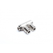 TA Technix nastavitelná fitinka s vnějším závitem 1/8" samcem a se dvěma výstupy pro hadičku 6 mm