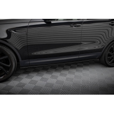 Maxton Design difuzory pod boční prahy pro Land rover Discovery Mk5 /HSE, černý lesklý plast ABS