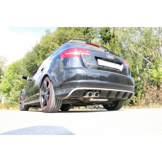 Fox Sportauspuff s koncovkou 2x90 Typ 16 pro Audi RS3 8P s motorem 2.5