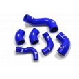 Samco Sport 6-dílná sada silikonových hadic pro vedení tlakového vzduchu pro Mitsubishi Lancer EVO 7 2001 - 2003 CT9A, US verze (bez EGR), barva: modrá