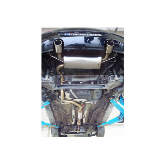 Koncový tlumič výfuku pro Opel Corsa D 5-dvéř. Koncový tlumič výfuku pro Opel Corsa D 5-dvéř.