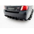 Maxton Design "Street Pro" difuzor zadního nárazníku pro Subaru Impreza WRX STi Mk3 Facelift, plast ABS bez povrchové úpravy