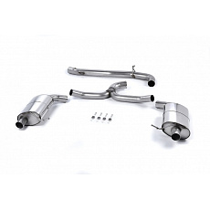 Milltek Sport výfukový systém cat-back bez rezonátoru (hlasitější) použití originálního difuzoru pro Volkswagen Golf MK7 R Variant 2.0 TSI 300PS 2015-2017 Milltek Sport výfukový systém cat-back bez rezonátoru (hlasitější) použití originálního difuzoru pro Volkswagen Golf MK7 R Variant 2.0 TSI 300PS 2015-2017