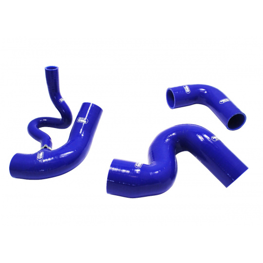 Samco Sport 4-dílná sada silikonových hadic pro vedení tlakového vzduchu pro Audi A4 B5 1997-2001 1800 Turbo AEB/AVJ, barva: modrá Samco Sport 4-dílná sada silikonových hadic pro vedení tlakového vzduchu pro Audi A4 B5 1997-2001 1800 Turbo AEB/AVJ, barva: modrá