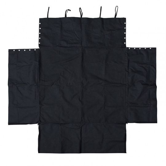 JOM ochranný potah do kufru nylonový - černý, 105 x 97 cm