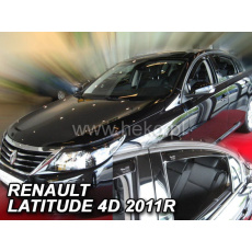 HEKO ofuky oken Renault  Latitude 4dv (2010-2015) přední + zadní