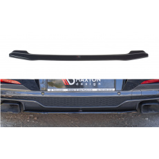 Maxton Design středový spoiler zadního nárazníku pro BMW X4 G02, černý lesklý plast ABS Maxton Design středový spoiler zadního nárazníku pro BMW X4 G02, černý lesklý plast ABS