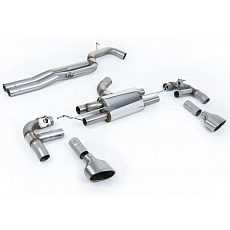 Milltek Sport výfukový systém cat-back 80mm Race bez rezonátoru (nejhlasitější) pro Audi RS3 Sedan 400PS (8V MQB) - bez OPF/GPF 2017-2024, titanové koncovky Milltek Sport výfukový systém cat-back 80mm Race bez rezonátoru (nejhlasitější) pro Audi RS3 Sedan 400PS (8V MQB) - bez OPF/GPF 2017-2024, titanové koncovky