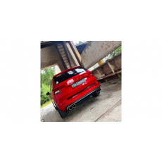 Fox Sportauspuff koncový tlumič výfuku s koncovkou 2x115x85 Typ 32 na obou stranách pro Škoda Karoq 2019- s motorem 2.0, 4x4