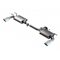 Borla koncový díl "S-Type" pro Mazda 3 Hatchback 2,0l/2,5l 4vál. 4-dvéř., s aut./man. převodovkou, FWD, r.v. 2019-2021, typ koncovek: chromové