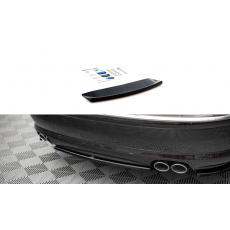 Maxton Design středový spoiler pod zadní nárazník pro Audi S8 D3, černý lesklý plast ABS