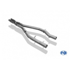 Fox Sportauspuff přední díl výfuku bez tlumiče pro Chrysler 300C 2004- s motorem 6.1 SRT8