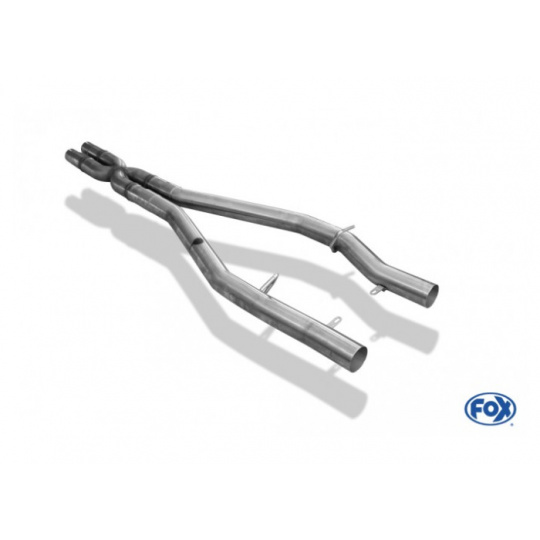 Fox Sportauspuff přední díl výfuku bez tlumiče pro Chrysler 300C 2004- s motorem 6.1 SRT8